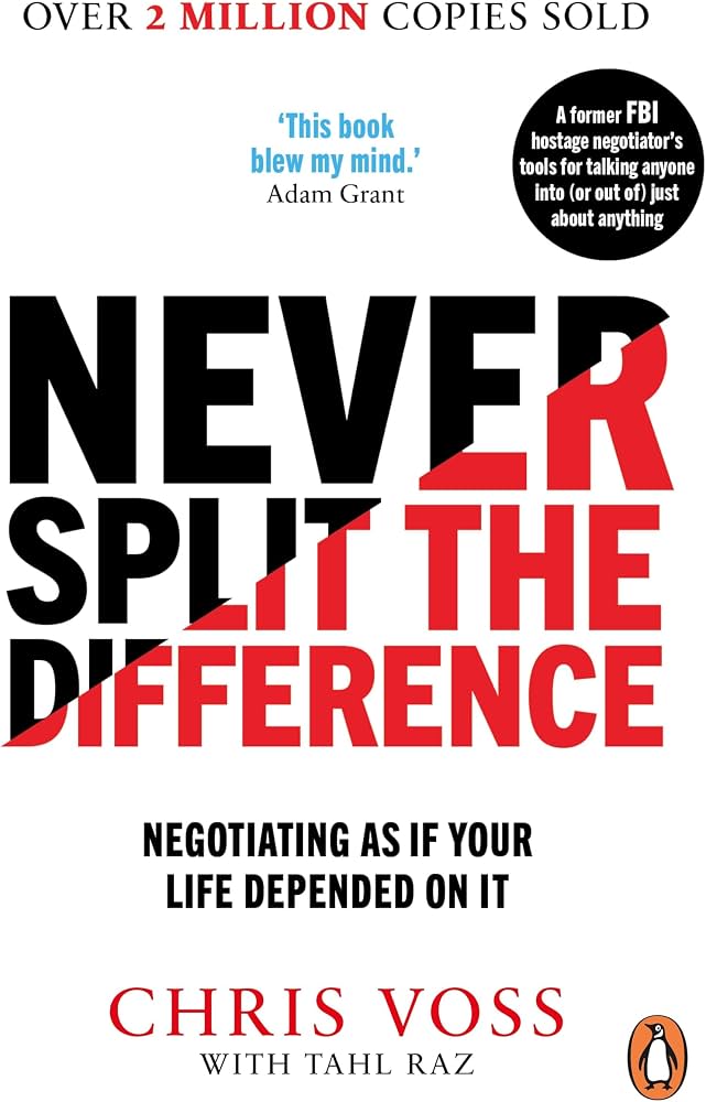Never Split the Difference book cover