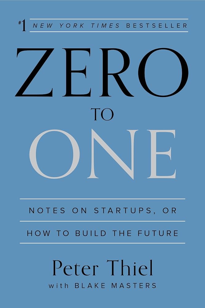 Zero to One book cover